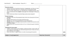 Vorschau - Klassenarbeiten - Klausur Französische Revolution Q1 - Seite 3