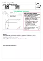 Vorschau - Arbeitsblätter - Thema: Raumgeometrie Klasse 7/8 (2 Videoblätter) - Seite 1