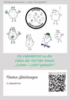Vorschau - Arbeitsblätter - Thema: Gleichungen Klasse 8 (3 Videoblätter) - Deckblatt