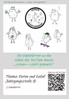 Vorschau - Arbeitsblätter - Thema: Daten und Zufall Klasse 8 (2 Videoblätter) - Deckblatt