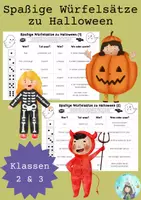 Vorschau - Arbeitsblätter - Sparpaket Halloween (Klassen 1 bis 4) - Seite 1