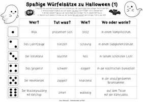 Vorschau - Arbeitsblätter - Sparpaket Halloween (Klassen 1 bis 4) - Seite 3