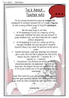 Vorschau - Stationenlernen - Conversation cards B1-C1: Talk about ... Christmas - Seite 1