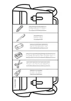 Vista previa - Manualidades / Dibujos para colorear - school supplies flipbook - página 1