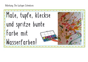 Vorschau - Stundenentwürfe - Kunststunde: Die lustigen Schnecken - Seite 3
