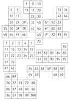 Vorschau - Unterrichtsreihen - Einführung Zahlenraum bis 100 Orientierung Hundertertafel Wochenplan 3 - Seite 3