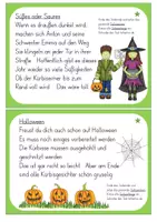 Vorschau - Stationenlernen - Satzanfänge & Satzzeichen – Herbst & Halloween (Deutsch Klasse 1/2, Rechtschreibung üben) - Seite 3