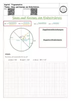 Vorschau - Arbeitsblätter - Materialpaket: Trigonometrie Klasse 10 (Präsentationen und Videoblätter) - Seite 1