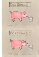 Vorschau - Arbeitsblätter - Das Schwein - Arbeitsheft - Die Tiere des Bauernhofs - Seite 1