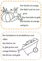 Vorschau - Arbeitsblätter - Herbst-Lesen und Malen einfach - Seite 2