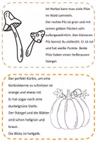 Vorschau - Arbeitsblätter - Herbst-Lesen und Malen schwer - Seite 3