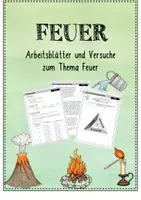 Vorschau - Unterrichtsreihen - Feuer - Materialpaket - Deckblatt