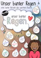 Vorschau - Mal- und Bastelvorlagen - Unser bunter Regen - eine bunte Version der warmen Dusche - Deckblatt
