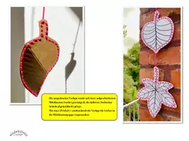 Vorschau - Arbeitsblätter - STICKBILDER „Herbstblätter“ - Stickvorlagen - Seite 3