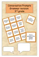 Vorschau - Spiele - Conversation Prompts: Grammar 3rd grade - Deckblatt