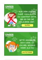 Vorschau - Arbeitsblätter - Schulhund Plakat und Bildkarten (Lehrerin/Lehrer Version) - Seite 3