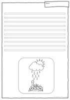 Vorschau - Arbeitsblätter - Schreibblätter Klasse 3 zu den Lese- und Schreibkarteien (Herbst) - Seite 3