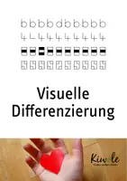 Vorschau - Arbeitsblätter - Visuelle Differenzierung (Kleinbuchstaben und Zahlen) - Deckblatt