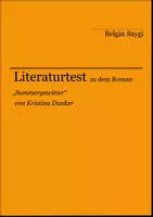 Vorschau - Arbeitsblätter - Literaturtest zu "Sommergewitter" von Kristina Dunker - Deckblatt