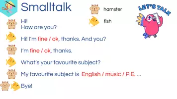 Vorschau - Spiele - Ritual Smalltalk: "school" - Einstieg in den Englischunterricht - Seite 3