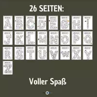 Vorschau - Arbeitsblätter - Labyrinth mit Buchstaben - Ideal für Kinder ab 4 Jahren - Seite 3