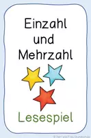 Vorschau - Spiele - Lesespiel Einzahl und Mehrzahl (Nomen) - Seite 2