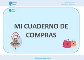 Vista previa - Hojas de trabajo - PACK CUADERNOS COMPRAS - página 1