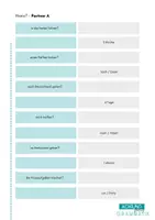 Vorschau - Arbeitsblätter - Wann? Partnerübung DaZ / DaF Niveau A1.2 - Seite 1