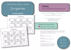 Vorschau - Anderer Materialtyp - Blanko-Vorlage – Arbeitsblatt „Irrgarten“ - Seite 2