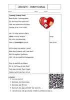 Vorschau - Arbeitsblätter - Liebeslyrik Gedichtsanalyse - Seite 2
