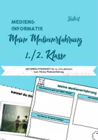 Vorschau - Arbeitsblätter - Medienerfahrung 1 und 2 Klasse - Deckblatt