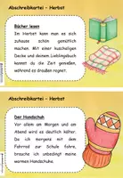 Vorschau - Aufgabenkarten - Abschreibkartei Herbst /Abschreibtexte für Klasse 2 und 3 - Seite 2