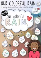 Vorschau - Mal- und Bastelvorlagen - Our Colorful Rain / Compliment Shower - A Classroom Ritual - Deckblatt