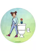 Vorschau - Bildkarten - Toilettenampel - Karten für den Klassenraum - Seite 3