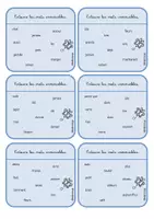 Aperçu - Apprentissages en autonomie - Les mots invariables - Atelier 1 - Page 1