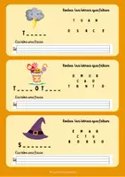 Vista previa - Unidades / Secuencias / Situaciones de Aprendizaje - Trabadas de Halloween - página 2
