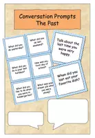 Vorschau - Aufgabenkarten - Conversation Prompts - The Past - Deckblatt