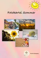Vorschau - Bildkarten - Fotokartei Sommer - Deckblatt