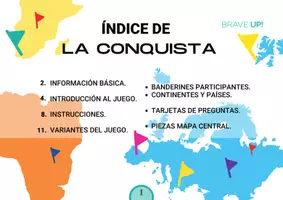 Vista previa - Juegos / Gamificación - JUEGO DE MESA "LA CONQUISTA" - página 1
