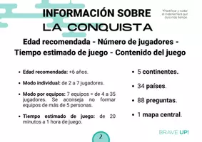 Vista previa - Juegos / Gamificación - JUEGO DE MESA "LA CONQUISTA" - página 2