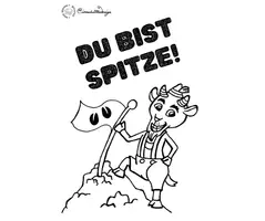 Vorschau - Mal- und Bastelvorlagen - Motivationsaufkleber für jeder/German Reward Sticker 5. - Seite 1
