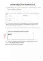 Vorschau - Arbeitsblätter - Pythagoras Einstieg Quadrate über dem Dreieck - Seite 2