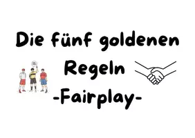 Vorschau - Merkblätter - Die fünf goldenen Regeln -Fairplay- - Deckblatt