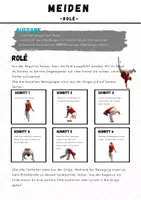 Vorschau - Arbeitsblätter - Capoeira ⎮ Rolé - Arbeitsblatt (Meidebewegung) - Seite 1