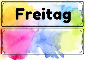 Vorschau - Präsentationen/Tafelbilder - Stundenplan - Stundentafel - Aquarell für die Mittelschule - Seite 3