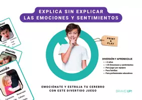 Vista previa - Juegos / Gamificación - JUEGO DE CARTAS PARA TRABAJAR LAS EMOCIONES - Portada