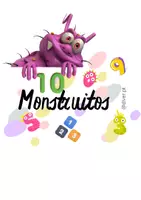 Vista previa - Refuerzo / NEE / Materiales de apoyo - 10 MONSTRUITOS - Portada