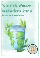 Vorschau - Arbeitsblätter - Wasser: Unterschiedliche Aggregatszustände einfach - Deckblatt