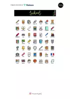 Vista previa - Tarjetas / Manipulativos - Pack de diccionarios castellano & inglés - página 3