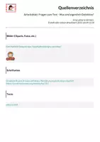 Vorschau - Arbeitsblätter - Wir werden Lesedetektive! - Arbeitsblatt: Fragen zum Text - Was sind eigentlich Detektive? - Seite 1